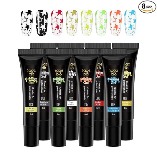 8 Nail Stamping Polish