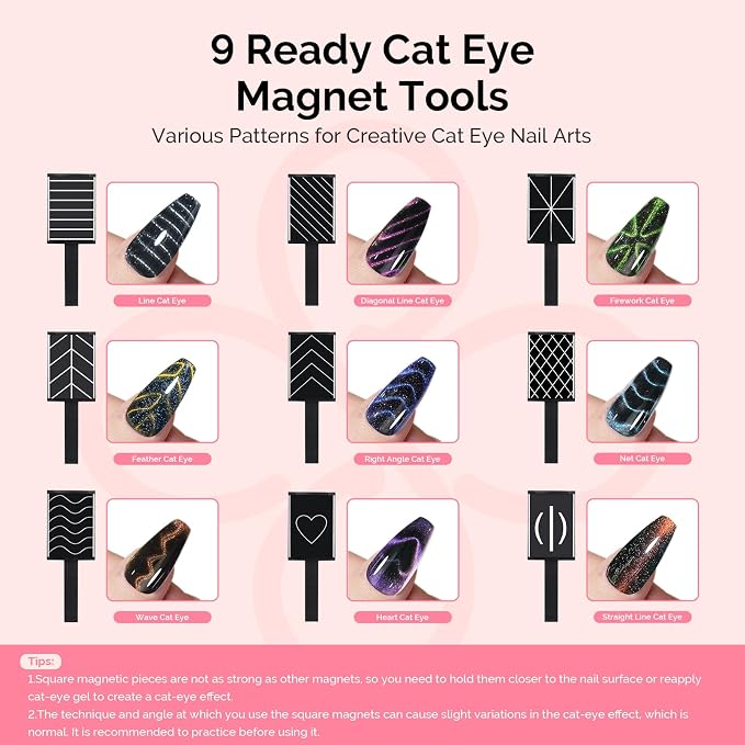 21PCS Nail Magnet