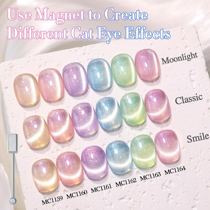 Mermaid Nude Pink Blue Green Purple