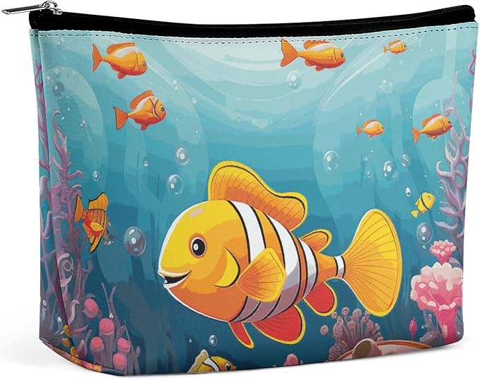 Coral Reef with Colorful Fish