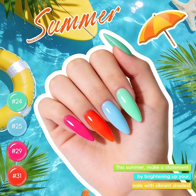 35Pcs Colors + 5Pcs Top Base Coat