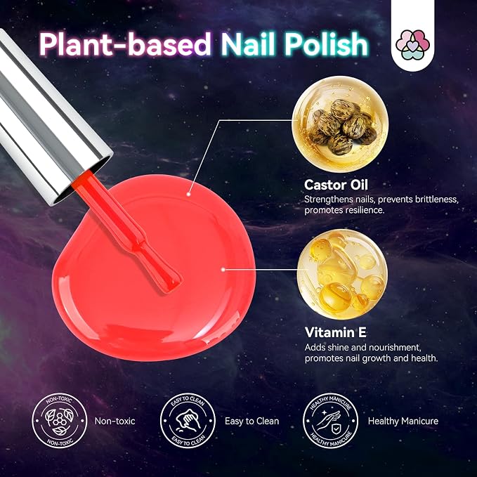 B1-Glows in the Dark Nail Polish