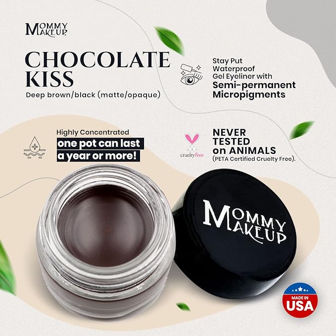 Chocolate Kiss - Deep brown / black