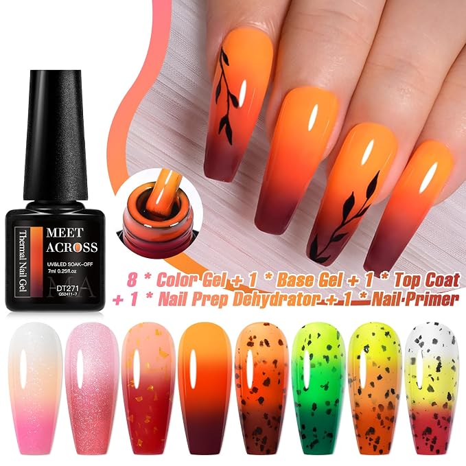 12Pcs 8 Colors Set2