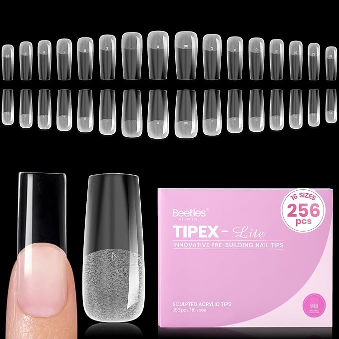 0 - Tipex Lite Nails Only | Long Square | 256