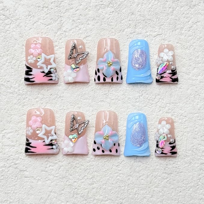 Light Blue Pink
