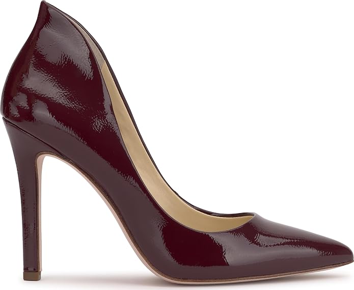 Dark Cherry Crinkle Patent