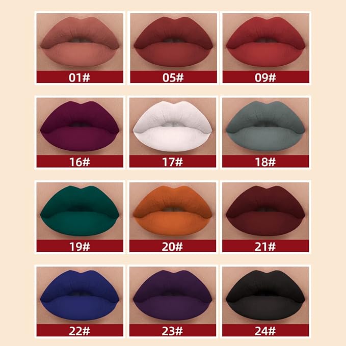 12 colors (B)
