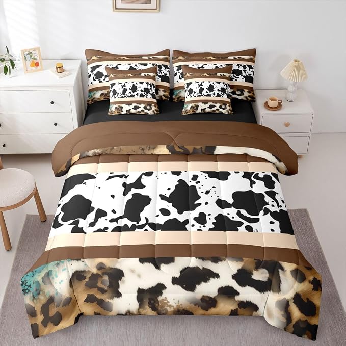 Black, White, Brown, Beige