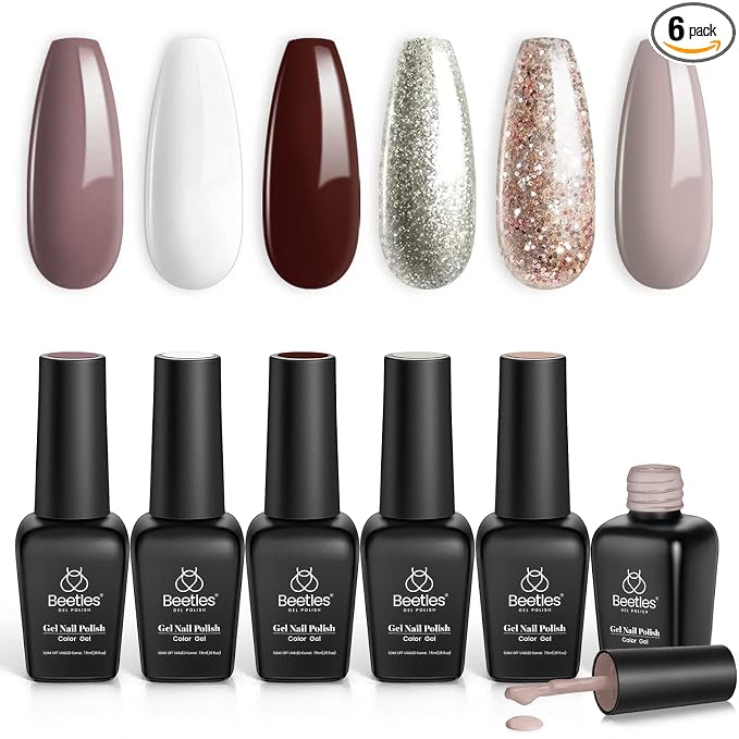 0-0-0-6 Colors Ginerbread Gel Polish Set