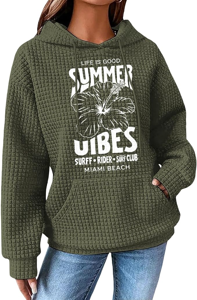 Womens Fashion Floral Print Hoodies 09