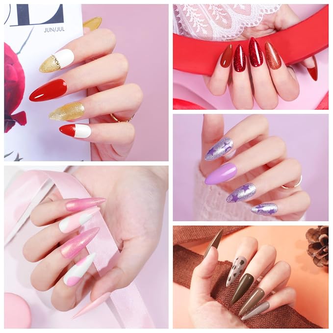 60 Bottles Gel Nail Polish Kit