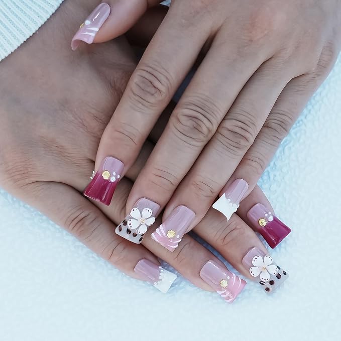 Blush White Gradient Daisy