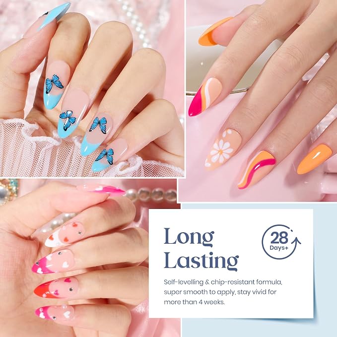 20Pcs Neon Nude Orange
