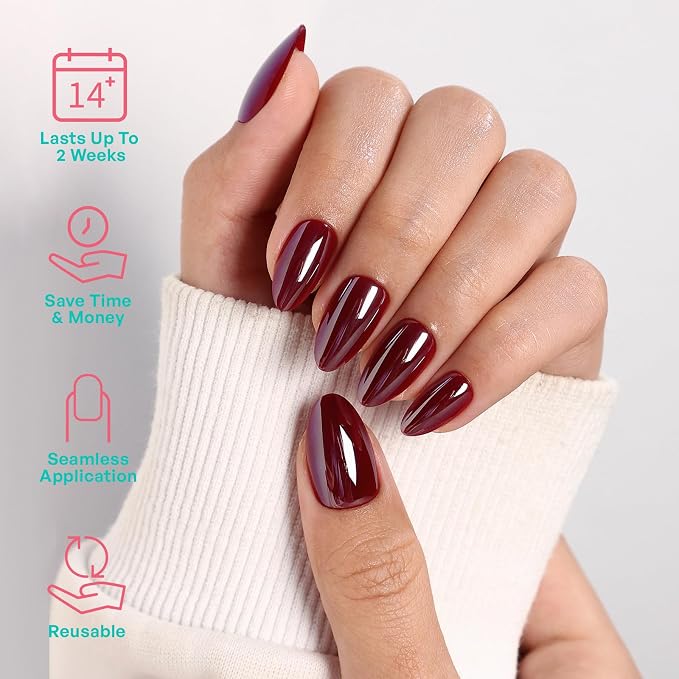 2D-Burgundy Chrome