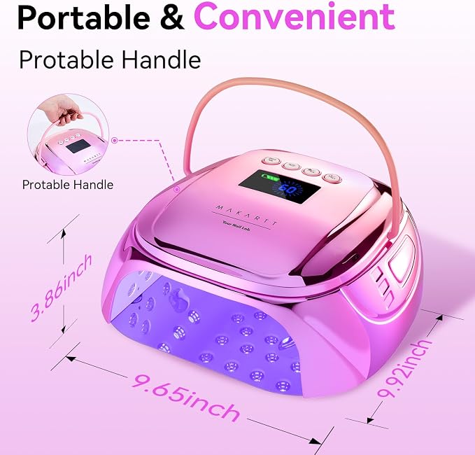A4- nail lamp-Gradient Purple