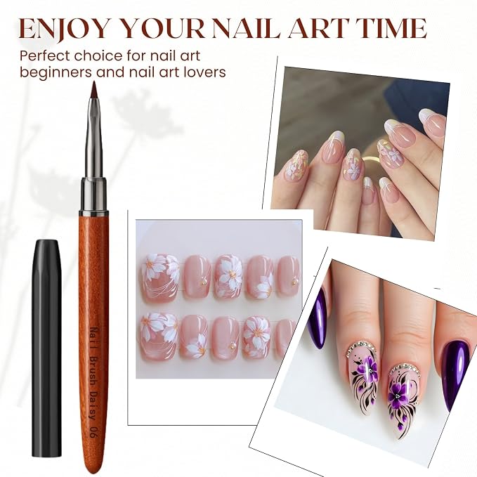 Floral Nail Brush