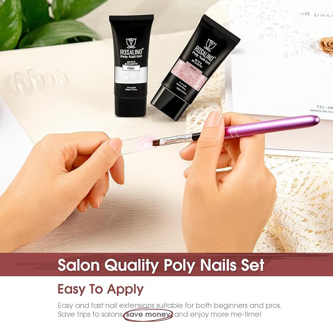 60ML*2 Clear&Melon Pink