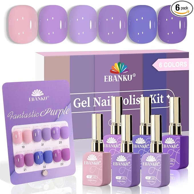 6 Colors-Purple Series