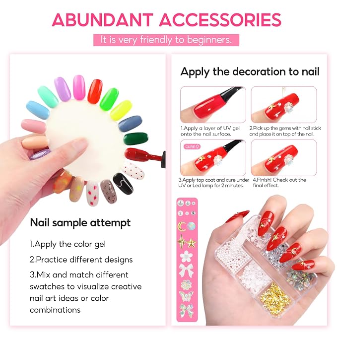 60 Bottles Gel Nail Polish Kit (Collection 3)