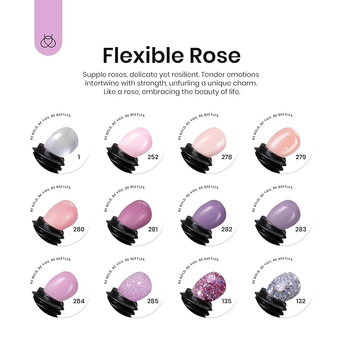 2-12 Pcs Flexible Rose