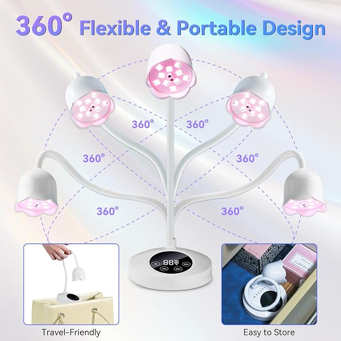 A01-nail lamp-White