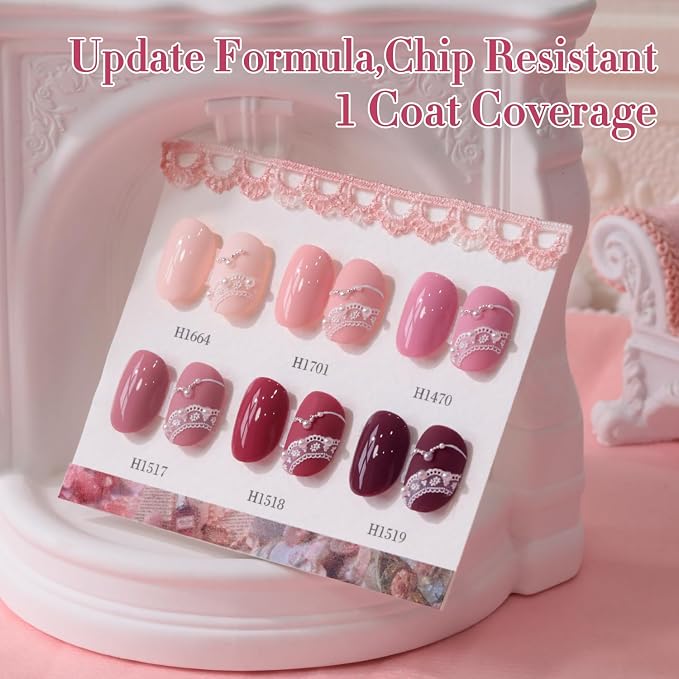 Nude Rose Burgundy