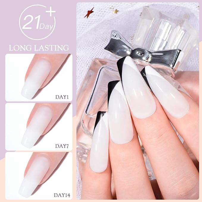 Clear Gel+Pink Gel
