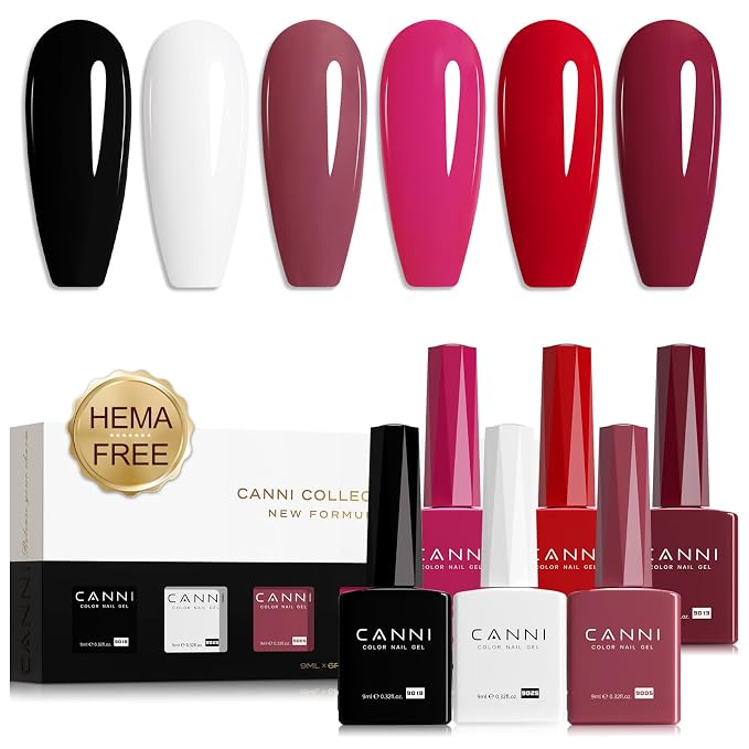 Black White Red Pink Set
