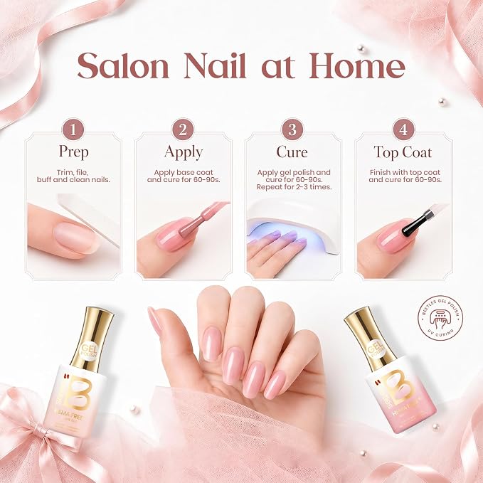 Sheer Nude Pink Jelly Set | Dreamy Ballet