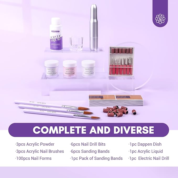 A2-Acrylic Nail Kit with Drill