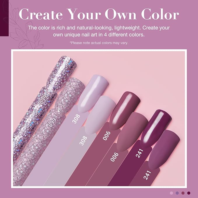 Purple Glitter