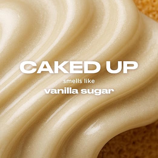 Caked Up (vanilla sugar) - Clear Shimmer, Low Stain