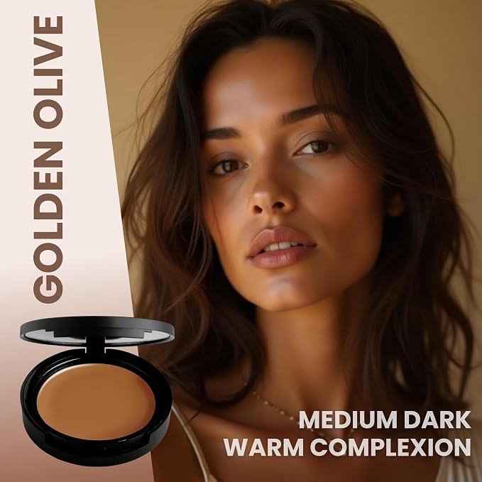 GOLDEN OLIVE (medium dark warm complexion)
