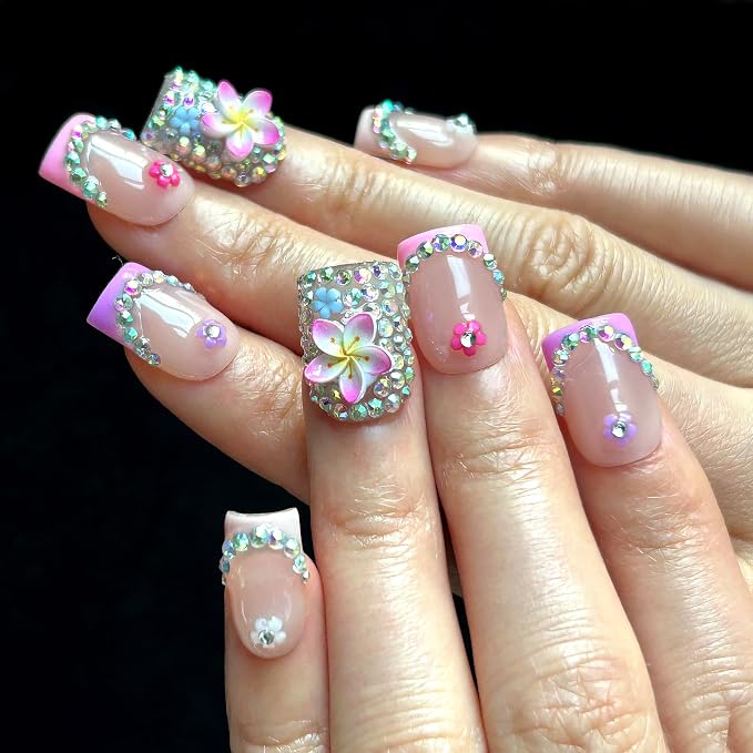 Colorful French Tips