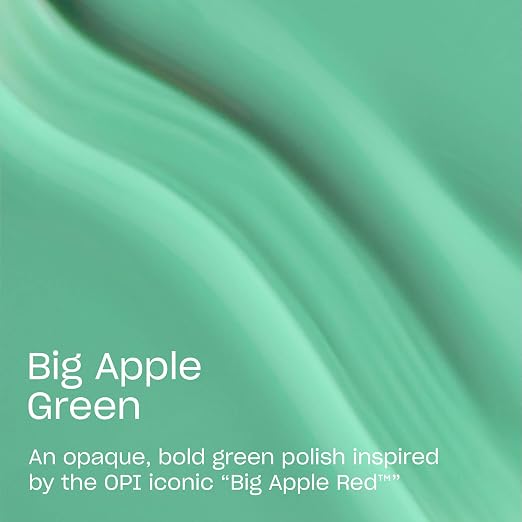 Big Apple Green | Opaque Bright Cool Jade Green Crème