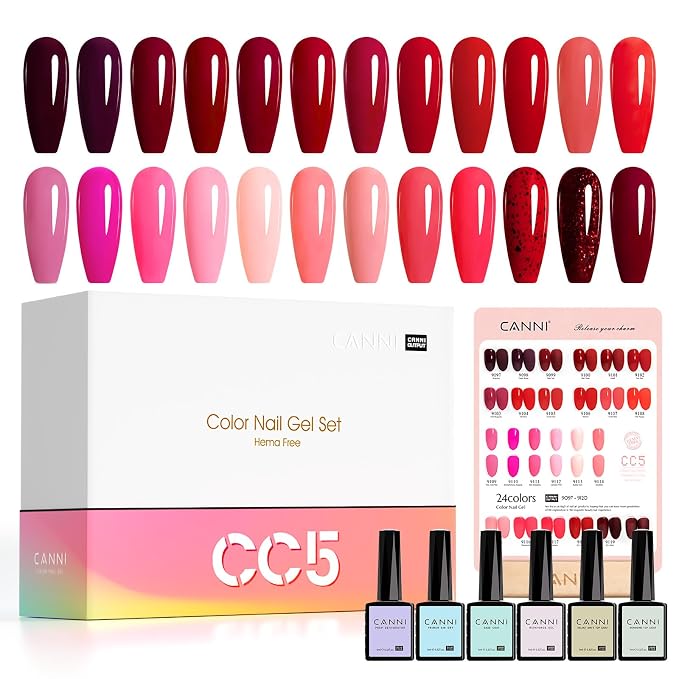 Red,Pink,Nude