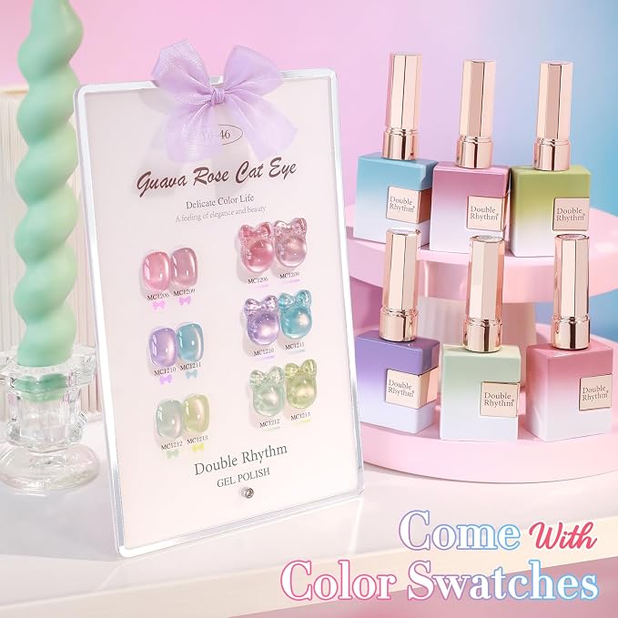 Rose Green Pink Purple