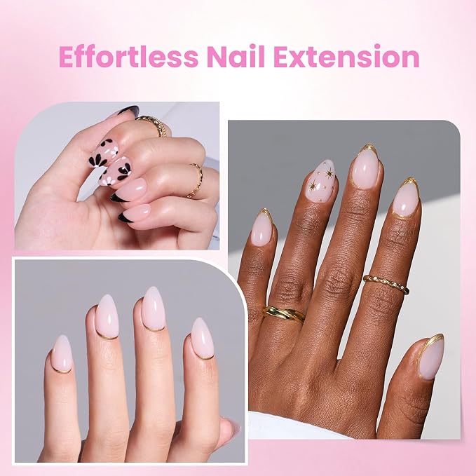 2 - Tipex Lite Nails Kit | Short Almond | 192