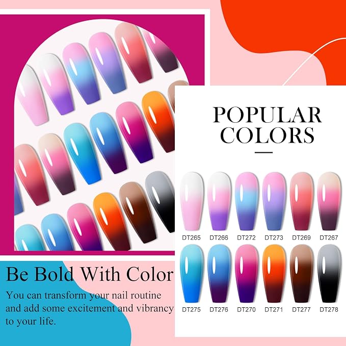12 Colors Color Changing Set2