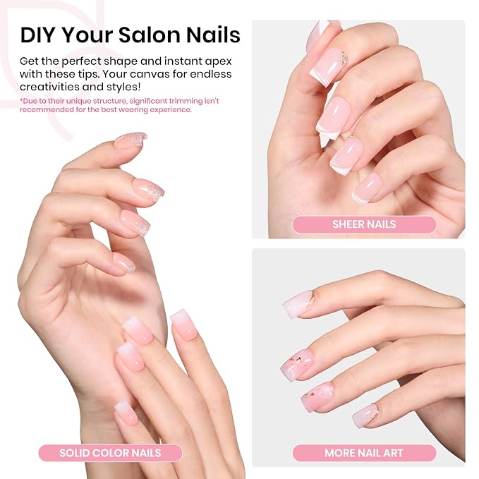 1 - Tipex Nails Only | Short Square | 512
