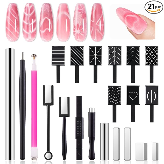 21PCS Nail Magnet