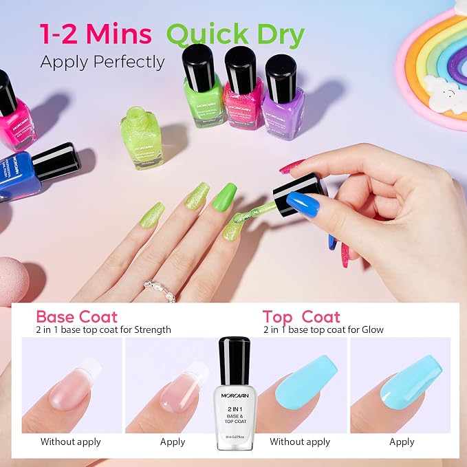 45pcs Nail Polish Set 0.27fl.oz