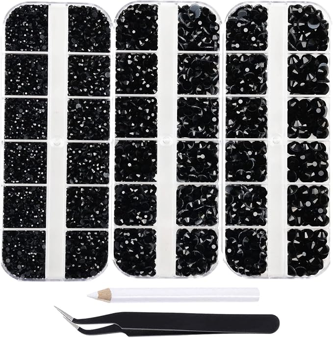 Jet Black, 5-Sizes