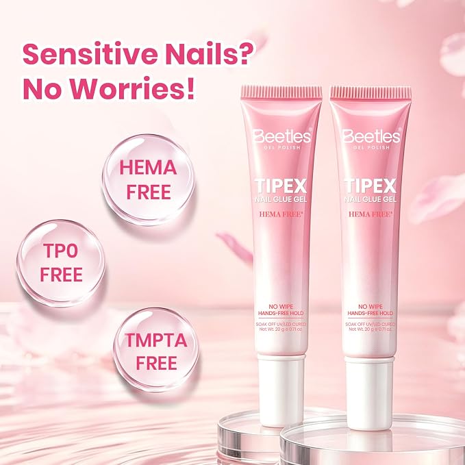 0 - Gel Nail Glue | 2pcs 20g