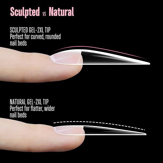 XXL Stiletto Sculpted Thick