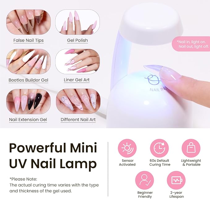 3 - Tipex Nails Kit | Short Almond | 224