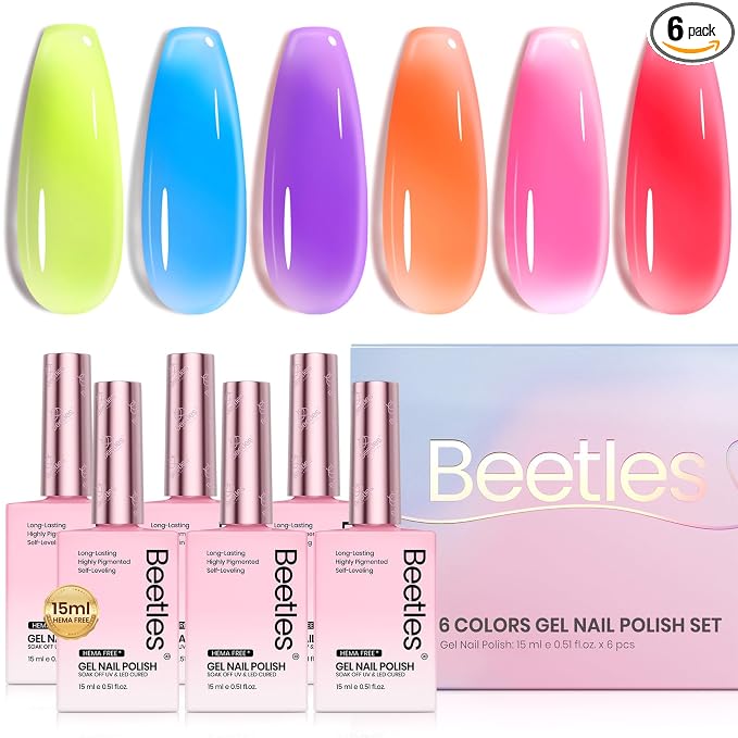 Neon Jelly Colorful Bottle Gel