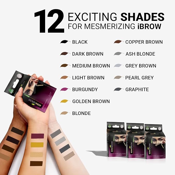 Medium Brown + Brush