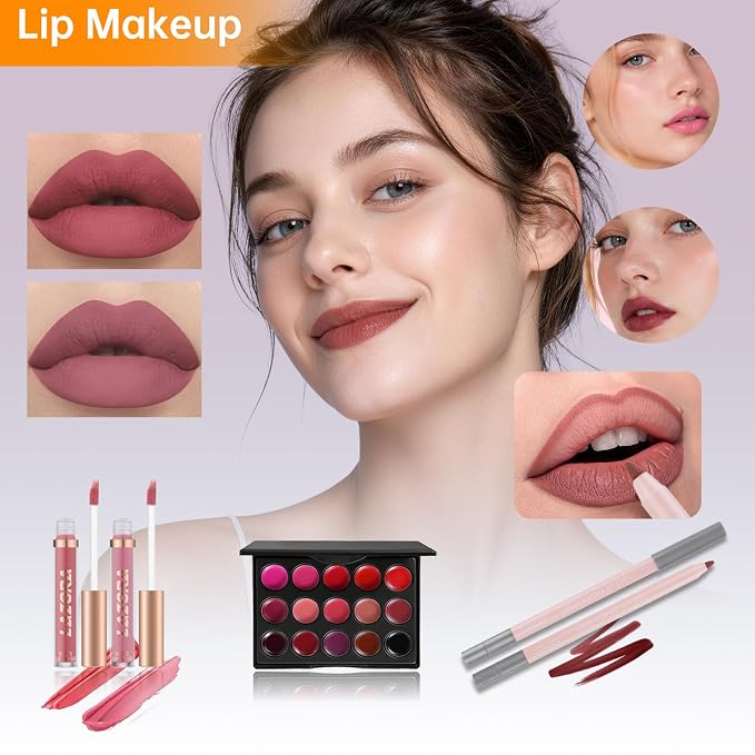 20 Matte Makeup Set